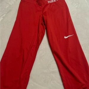 Nike Red junior Leggings
